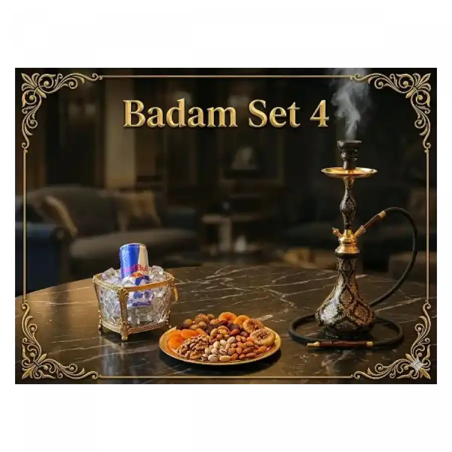 Set 4 ( Red Bull + Qəlyan Premium + Çərəz )